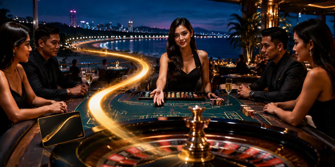 Pengalaman Live Casino dengan Dealer Sebenar